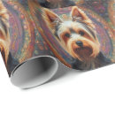 Buscar yorkshire papel de regalo Amante del perro