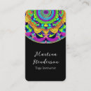 Buscar mandala tarjetas de visita Holístico