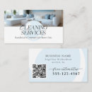 Buscar limpieza comercial tarjetas de visita Elegante