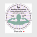 Buscar ego pegatinas 8 º morada