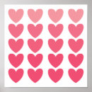 Buscar tarjeta de modelo posters Corazones