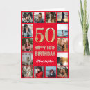 Buscar 50 tarjetas de cumpleaños Collage de fotos