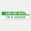 Buscar veganism pegatinas parachoque Vegetariano