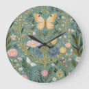 Buscar fondo amarillo relojes de pared Para ella