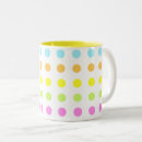 Buscar puntos multicolores tazas Colorido