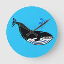 Buscar ballena azul relojes de pared Vida silvestre