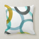 Buscar círculos amarillos cojines Contemporáneo