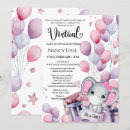 Buscar elefante rosado invitaciones Para todos