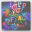 Buscar diseño digital posavasos Colores brillantes