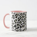 Buscar estampado leopardo tazas Huella animal