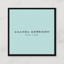 Buscar mint tarjetas de visita Elegante