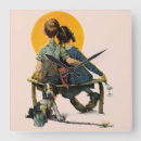Buscar norman rockwell relojes de pared Saturdayeveningpost
