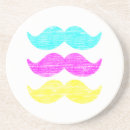 Buscar bigote posavasos Retro