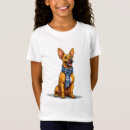 Buscar perros divertidos camisetas Para niños