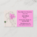 Buscar facial tarjetas de visita Spa