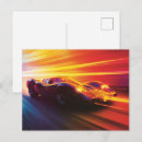 Buscar coche de carreras postales Retro