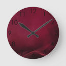Buscar burdeos relojes de pared Marrón