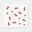 Buscar cerezas servilletas Simple
