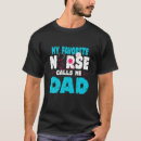 Buscar padre de una enfermera camisetas 7 º papa