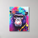 Buscar chimpancé lienzos 7 º raspa