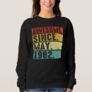 Buscar 40 años sudaderas Impresionante