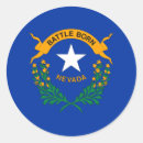 Buscar bandera de nevada pegatinas Patriótico