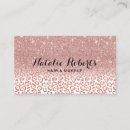 Buscar piel leopardo tarjetas de visita Artista de maquillaje