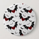 Buscar corazón con alas pins Vampiro