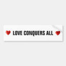Buscar conquiste pegatinas parachoque Amor
