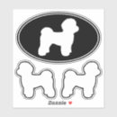 Buscar perro maltés pegatinas parachoque Animales