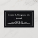 Buscar consejero tarjetas de visita Simple