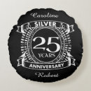 Buscar 25 aniversario cojines Para ellos