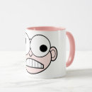 Buscar caras divertidas tazas Para ella
