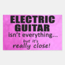 Buscar guitarras eléctricas pegatinas Jugador de guitarra