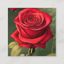 Buscar pintura roja tarjetas de visita Rosa