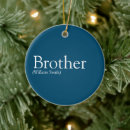 Buscar el mejor hermano del mundo adornos Para él