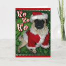 Buscar santa pug tarjetas Perro