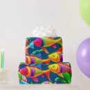 Buscar peces colores de papel de regalo Para niños