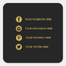 Buscar social media pegatinas Simple