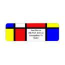 Buscar mondrian postales Azul