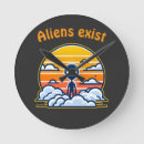 Buscar alien relojes de pared Espacio