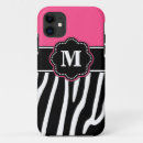 Buscar rosado la cebra iphone fundas Femenino