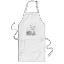 Buscar cat largo delantales Gatito