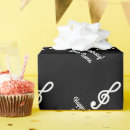 Buscar nota musical papel de regalo Blanco