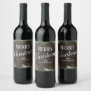 Buscar del vino del navidad etiquetas Floral