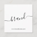 Buscar marco blanco tarjetas de visita Minimalista