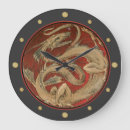 Buscar mito relojes de pared Negro