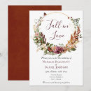 Buscar fall wedding invitaciones Boho bohemian