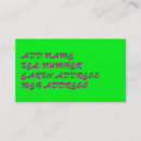 Buscar color verde claro tarjetas de visita General y unisex