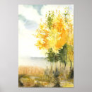 Buscar otoñales posters Acuarela